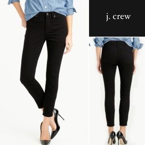 J. Crew Lookout High Rise Skinny Jeans in Black • 31 • B1298